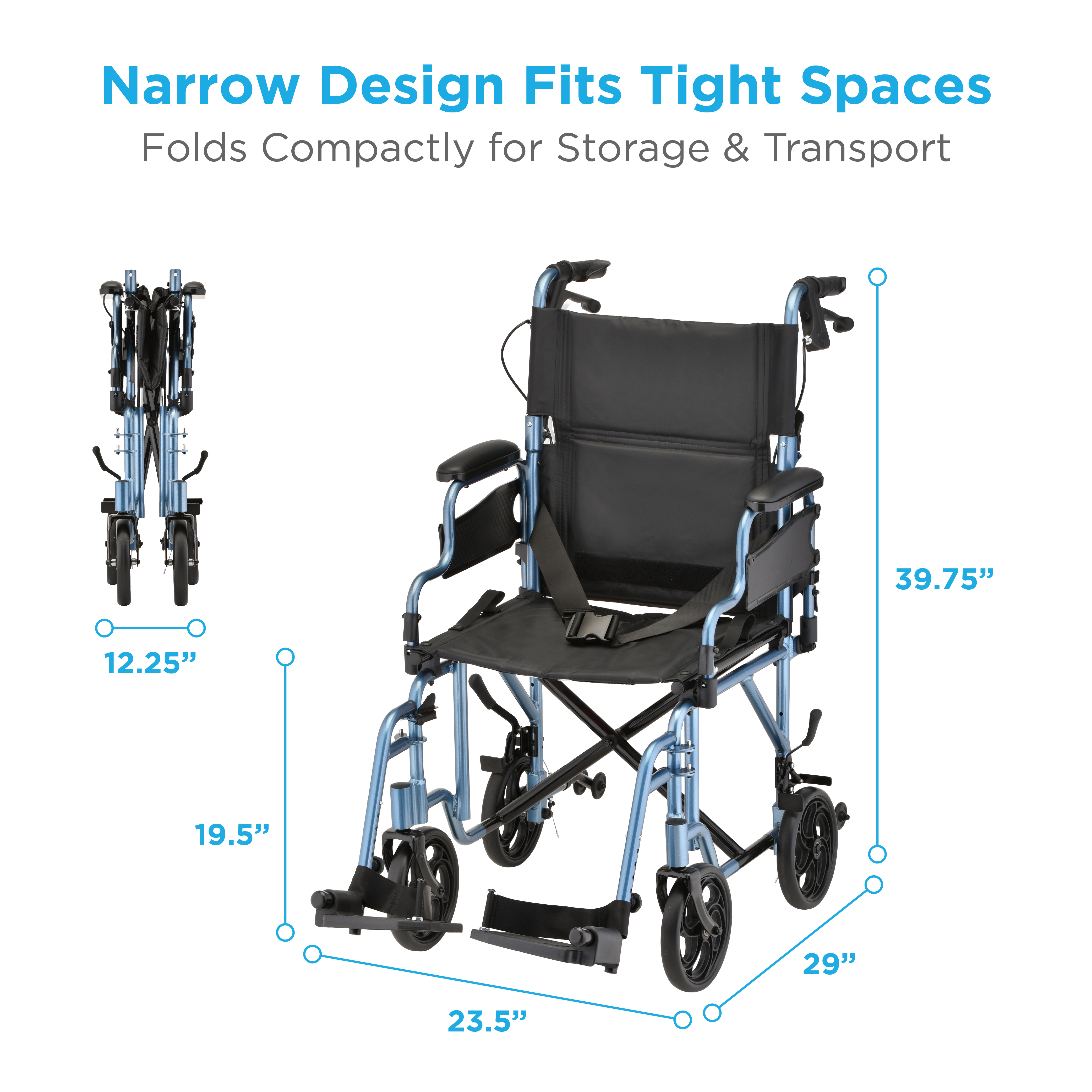 TRANSPORT CHAIR INFOGRAPHIC